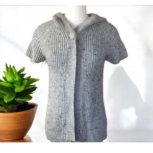 Mimi Maternity alpaca sweater jacket cardigan Maternity Mom Size M Medium